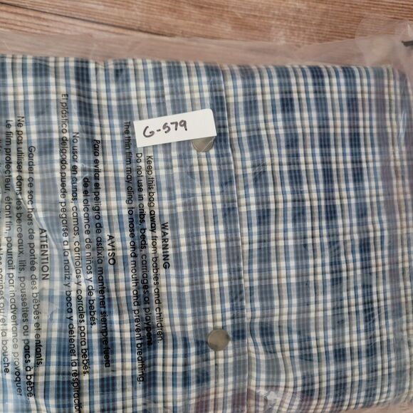 Cody James Mens XL Long Sleeve Western Pearl Snap Plaid Regular Fit Shirt - Picture 9 of 9